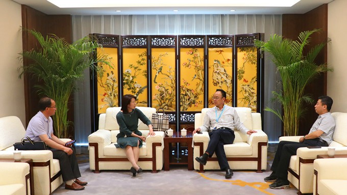 定西市委常委、宣傳部長陳月芳一行 到集團(tuán)公司推介洽談合作項目