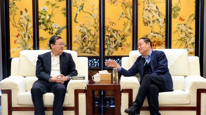 中國(guó)銀行甘肅省分行黨委書記、行長(zhǎng)王峰一行到訪甘肅文旅集團(tuán)