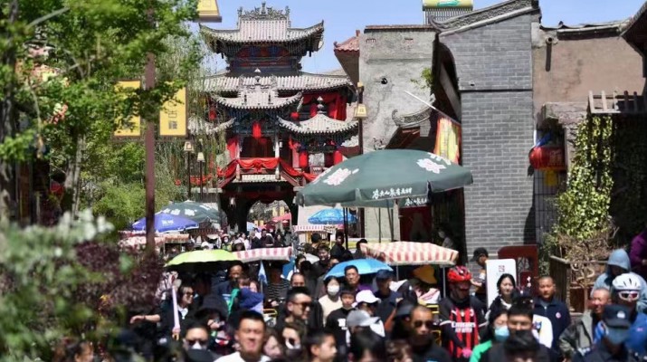 集團要聞丨甘肅文旅集團各景區(qū)“五一”假期人氣爆棚，累計接待游客50余萬人次